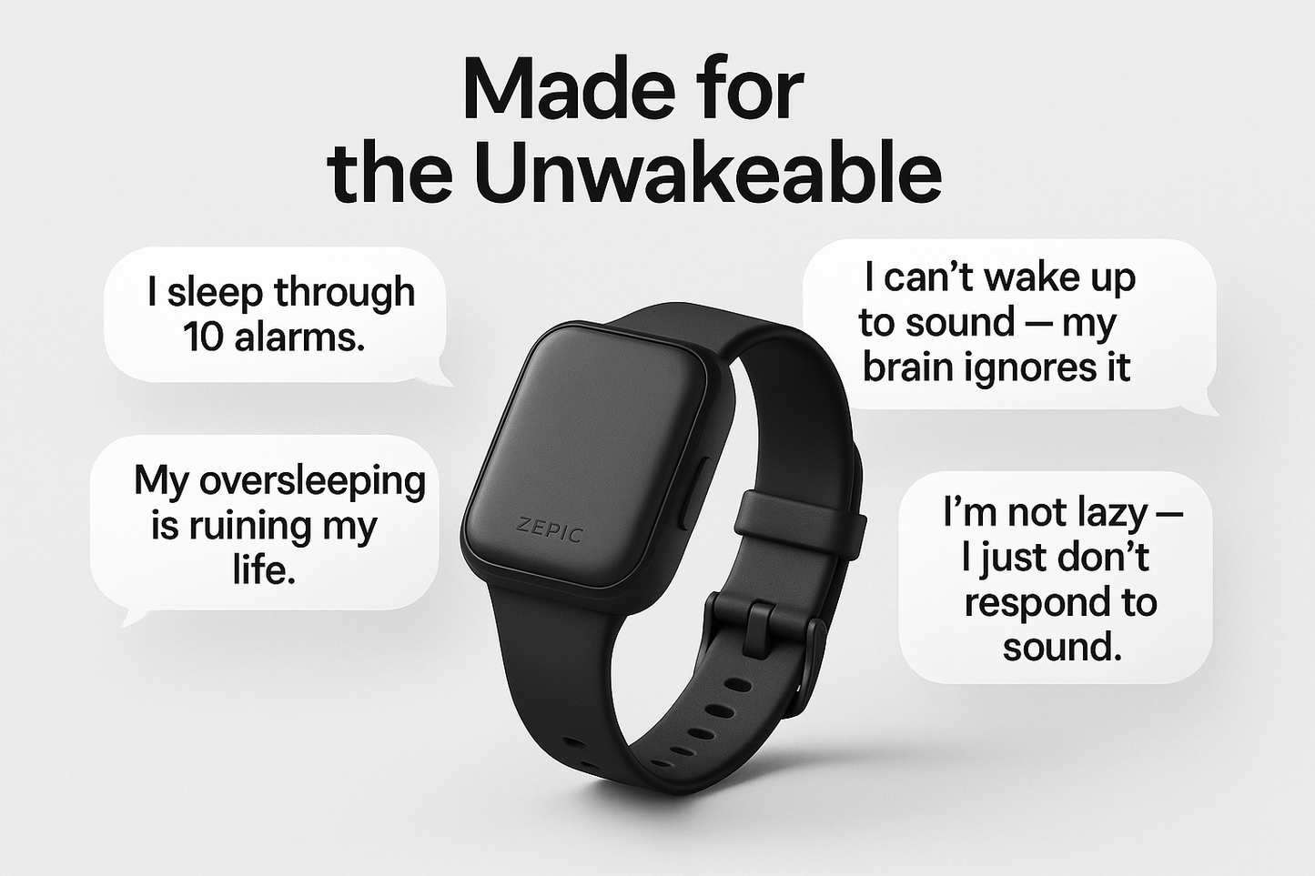 NueWake Silent Alarm Band